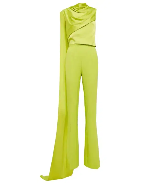 Safiyaa Cara crêpe jumpsuit