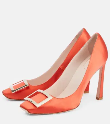 Roger Vivier Trompette satin pumps | Thumbnail 4