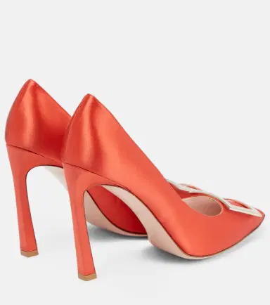 Roger Vivier Trompette satin pumps | Thumbnail 6