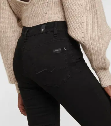 7 For All Mankind Roxanne mid-rise skinny jeans | Thumbnail 3 7 For All Mankind Roxanne mid-rise skinny jeans | Thumbnail 3
