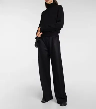 The Row Gala virgin wool wide-leg pants | Thumbnail 5