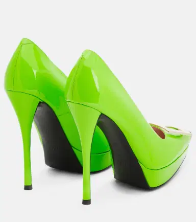 Roger Vivier Trompette patent leather platform pumps | Thumbnail 5