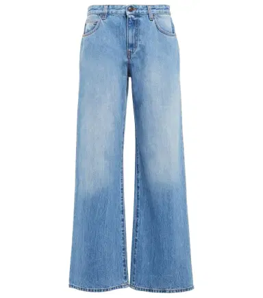 The Row Eglitta mid-rise wide-leg jeans | Thumbnail 1 The Row Eglitta mid-rise wide-leg jeans | Thumbnail 1