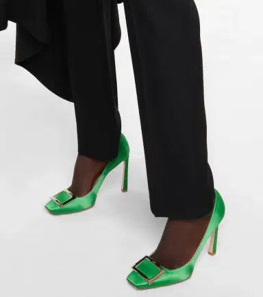 Roger Vivier Trompette satin pumps | Thumbnail 2