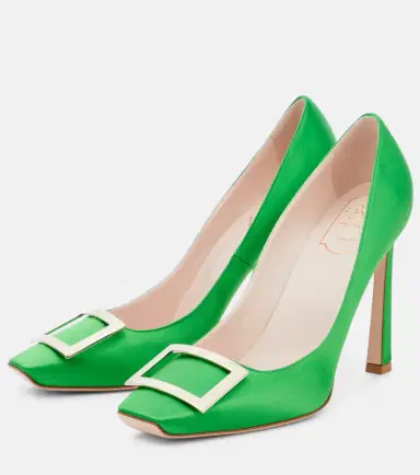 Roger Vivier Trompette satin pumps | Thumbnail 4