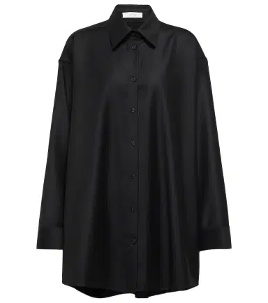 The Row Caroline virgin wool shirt | Thumbnail 1 The Row Caroline virgin wool shirt | Thumbnail 1