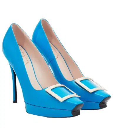 Roger Vivier Trompette patent leather pumps | Thumbnail 1