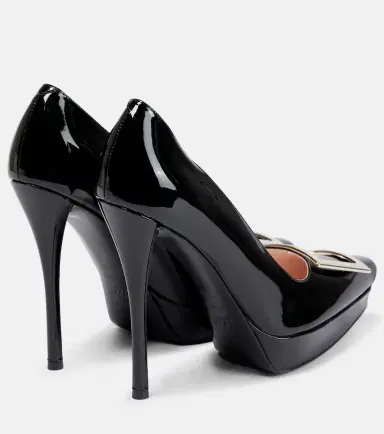 Roger Vivier Belle Vivier patent leather platform pumps | Thumbnail 6