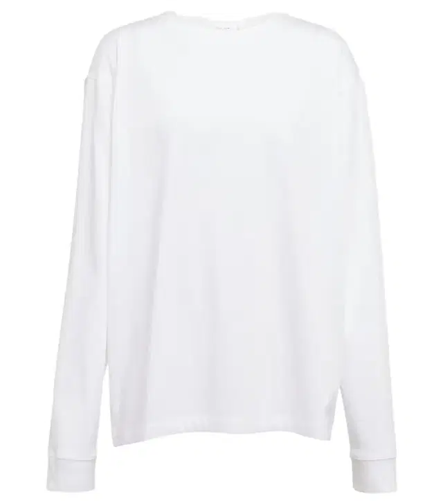The Row Ciles long-sleeved cotton top