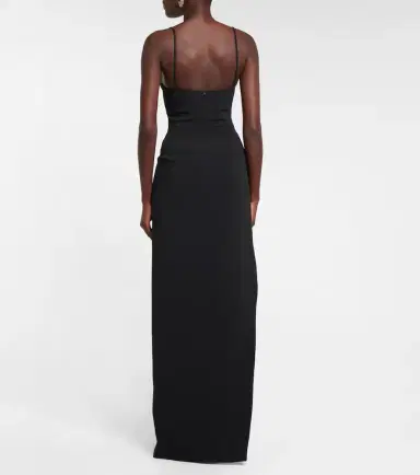 David Koma Mesh-paneled gown | Thumbnail 4