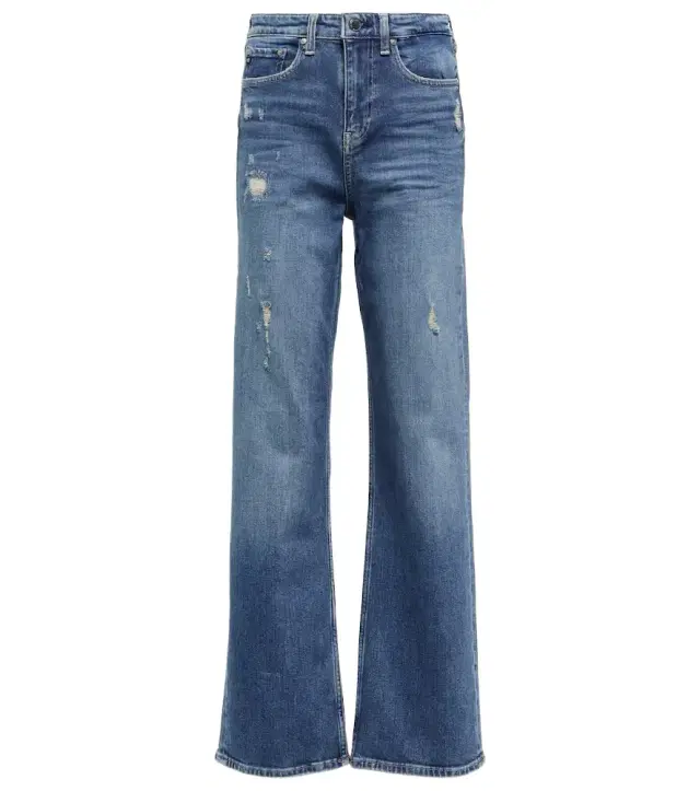 AG Jeans High-rise boyfriend jeans