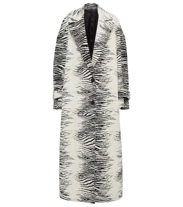 The Attico Oversized cotton-blend coat