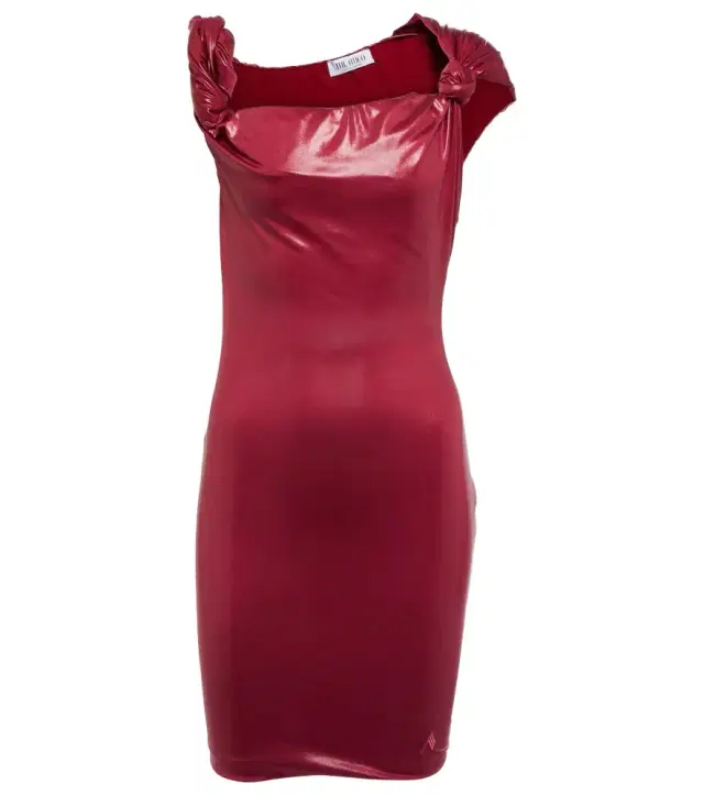 The Attico Cassie jersey minidress