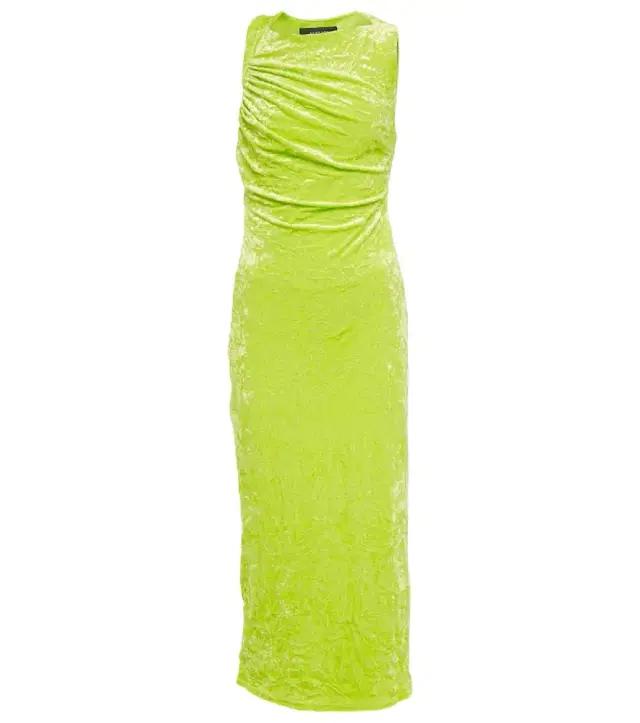 Versace Velvet midi dress