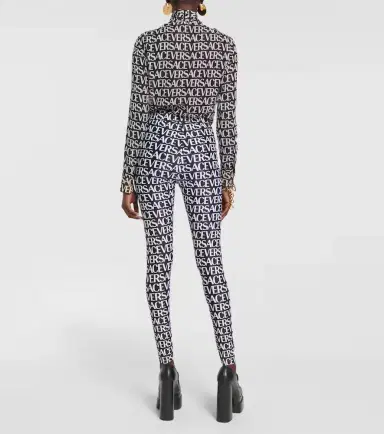 Versace Logo-print leggings | Thumbnail 5