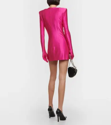 Vetements Diva gloves jersey minidress | Thumbnail 4