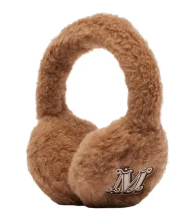 Max Mara Camel hair and silk ear muffs | Thumbnail 1