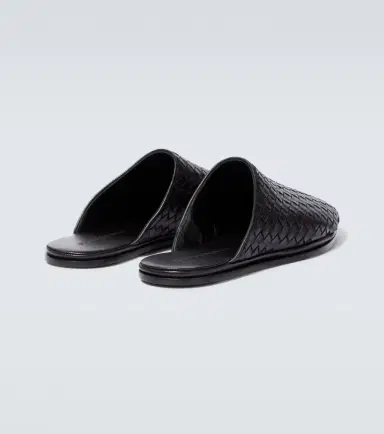 Bottega Veneta Intrecciato leather slippers | Thumbnail 3