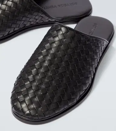 Bottega Veneta Intrecciato leather slippers | Thumbnail 6