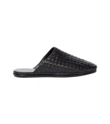 Bottega Veneta Intrecciato leather slippers | Thumbnail 1