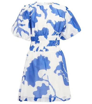 SIR Vivi printed cotton and silk minidress | Thumbnail 1