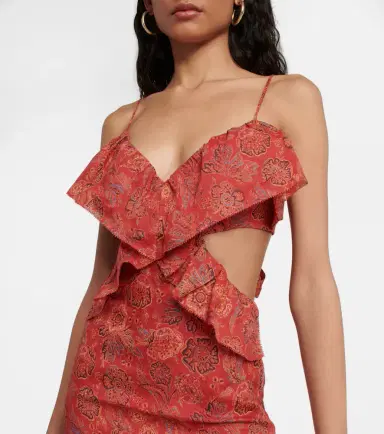 SIR Allegra floral ramie maxi dress | Thumbnail 2