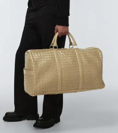 Bottega Veneta Large Intrecciato leather duffel bag | Thumbnail 5
