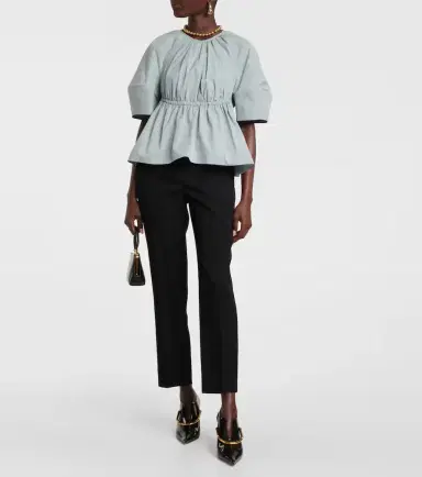 Jil Sander Tailored straight wool pants | Thumbnail 2 Jil Sander Tailored straight wool pants | Thumbnail 2