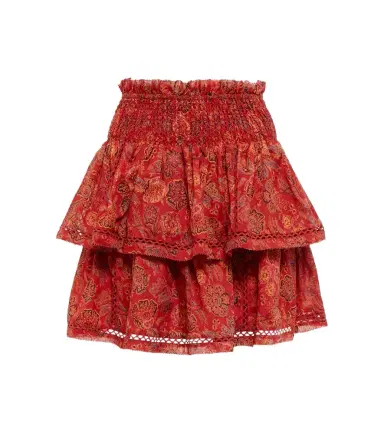SIR Allegra floral ramie miniskirt | Thumbnail 1