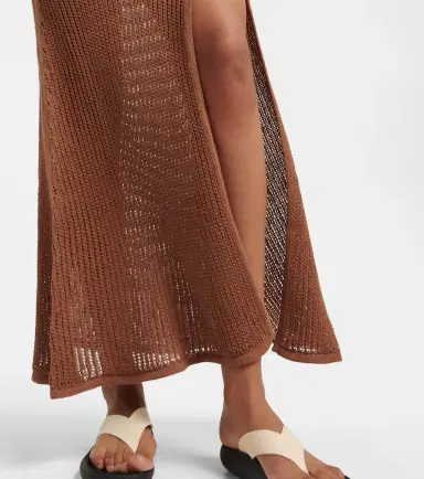 SIR Dulcie cotton-blend maxi dress | Thumbnail 3