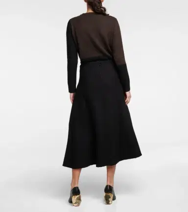 Jil Sander Virgin wool midi skirt | Thumbnail 5 Jil Sander Virgin wool midi skirt | Thumbnail 5