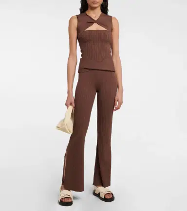 SIR Sylvie ribbed pants | Thumbnail 4