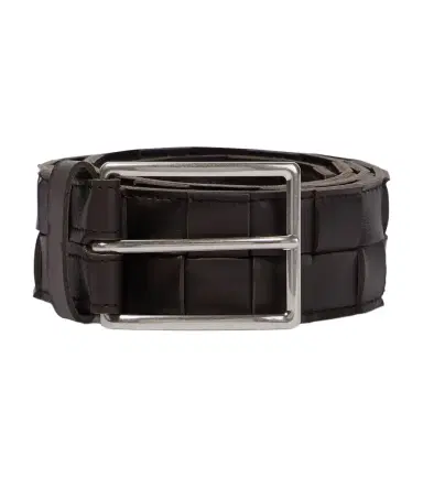 Bottega Veneta Maxi Intreccio leather belt | Thumbnail 1
