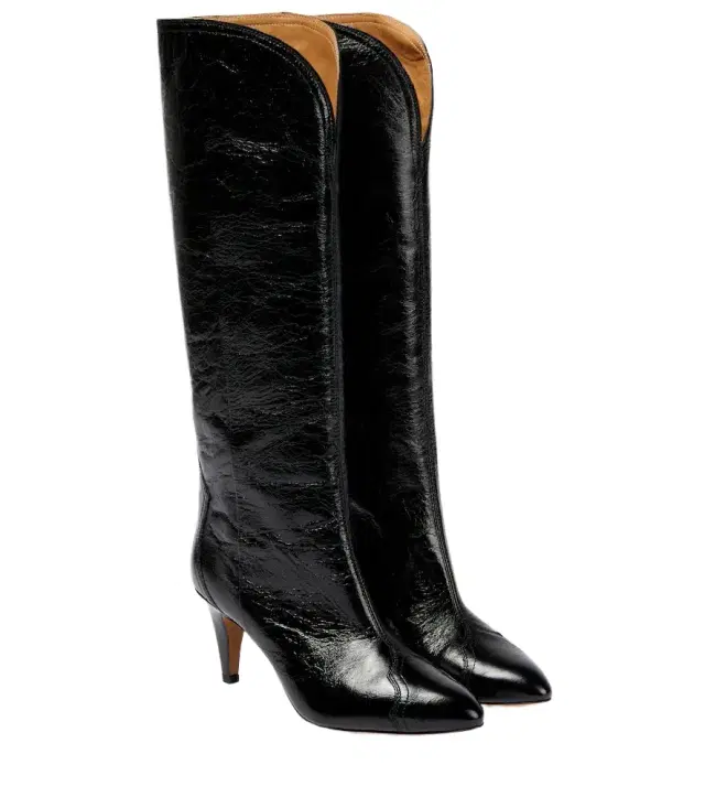 Isabel Marant Lestany leather knee-high boots
