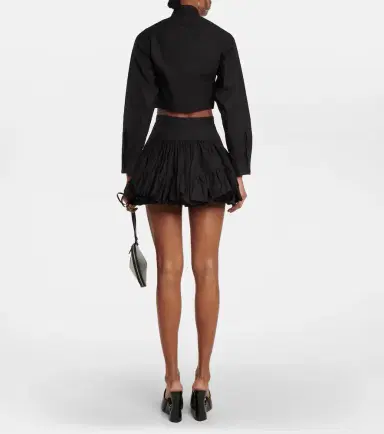 Alaïa Alaïa Cropped cotton shirt | Thumbnail 5