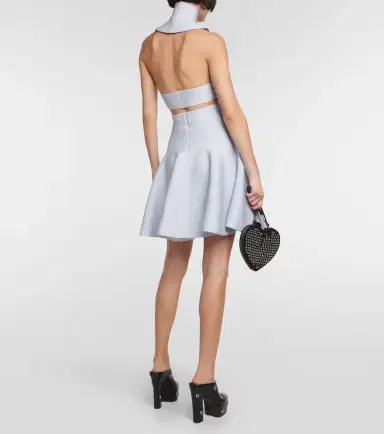 Alaïa Alaïa Ribbed-knit crop top | Thumbnail 2 Alaïa Alaïa Ribbed-knit crop top | Thumbnail 2