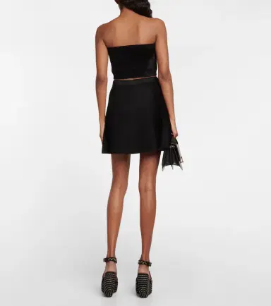 Alaïa Alaïa Velvet bandeau top | Thumbnail 2 Alaïa Alaïa Velvet bandeau top | Thumbnail 2