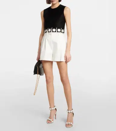 Alaïa Alaïa Sleeveless cropped top | Thumbnail 3