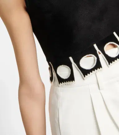 Alaïa Alaïa Sleeveless cropped top | Thumbnail 5