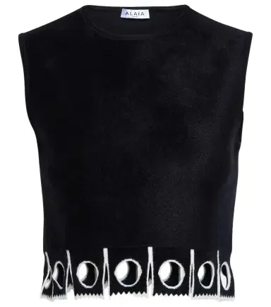 Alaïa Alaïa Sleeveless cropped top | Thumbnail 1