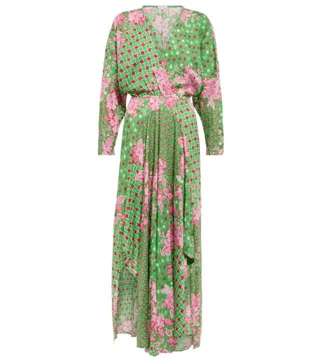 Poupette St Barth Ilona printed maxi dress