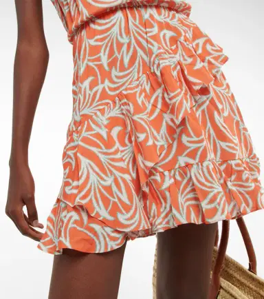 Heidi Klein Printed ruffled minidress | Thumbnail 5