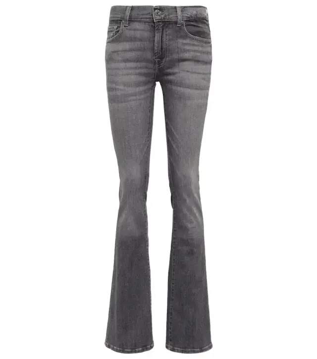 7 For All Mankind Mid-rise bootcut jeans