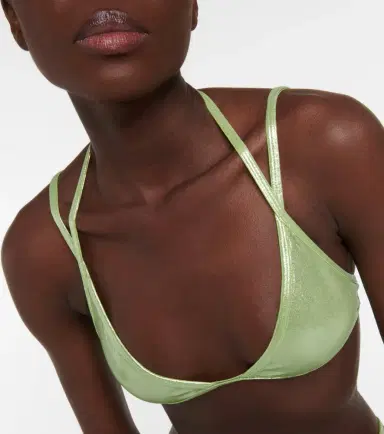 The Attico Halterneck bikini top | Thumbnail 2