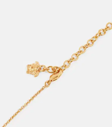 Versace Medusa enamel pendant necklace | Thumbnail 3