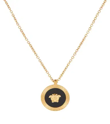 Versace Medusa enamel pendant necklace | Thumbnail 1