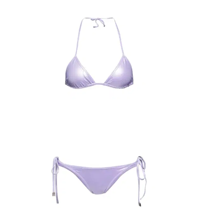 The Attico Metallic bikini