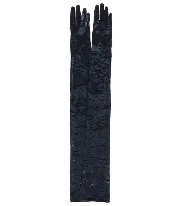 Versace Velvet gloves