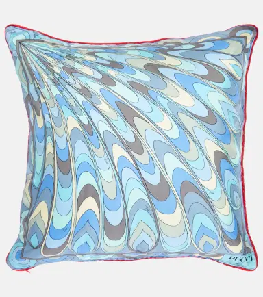 PUCCI Printed silk cushion | Thumbnail 2