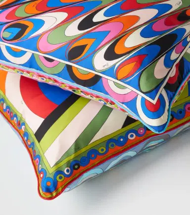PUCCI Printed silk cushion | Thumbnail 4